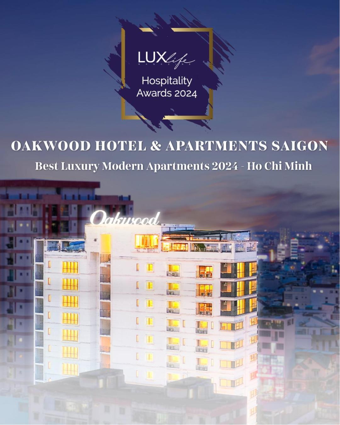 Oakwood Hotel & Apartments Saigon Cidade de Ho Chi Minh Exterior foto