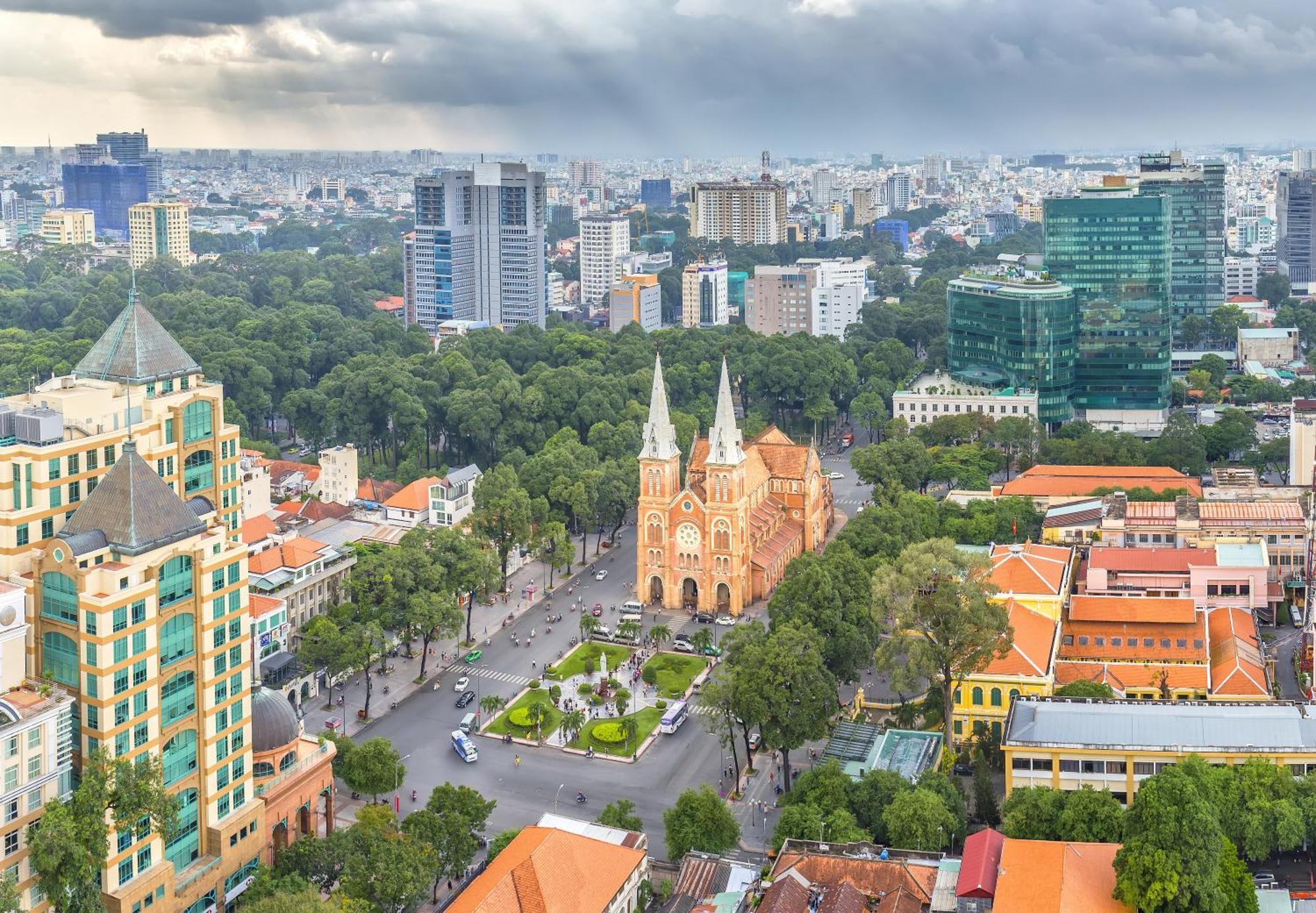 Oakwood Hotel & Apartments Saigon Cidade de Ho Chi Minh Exterior foto